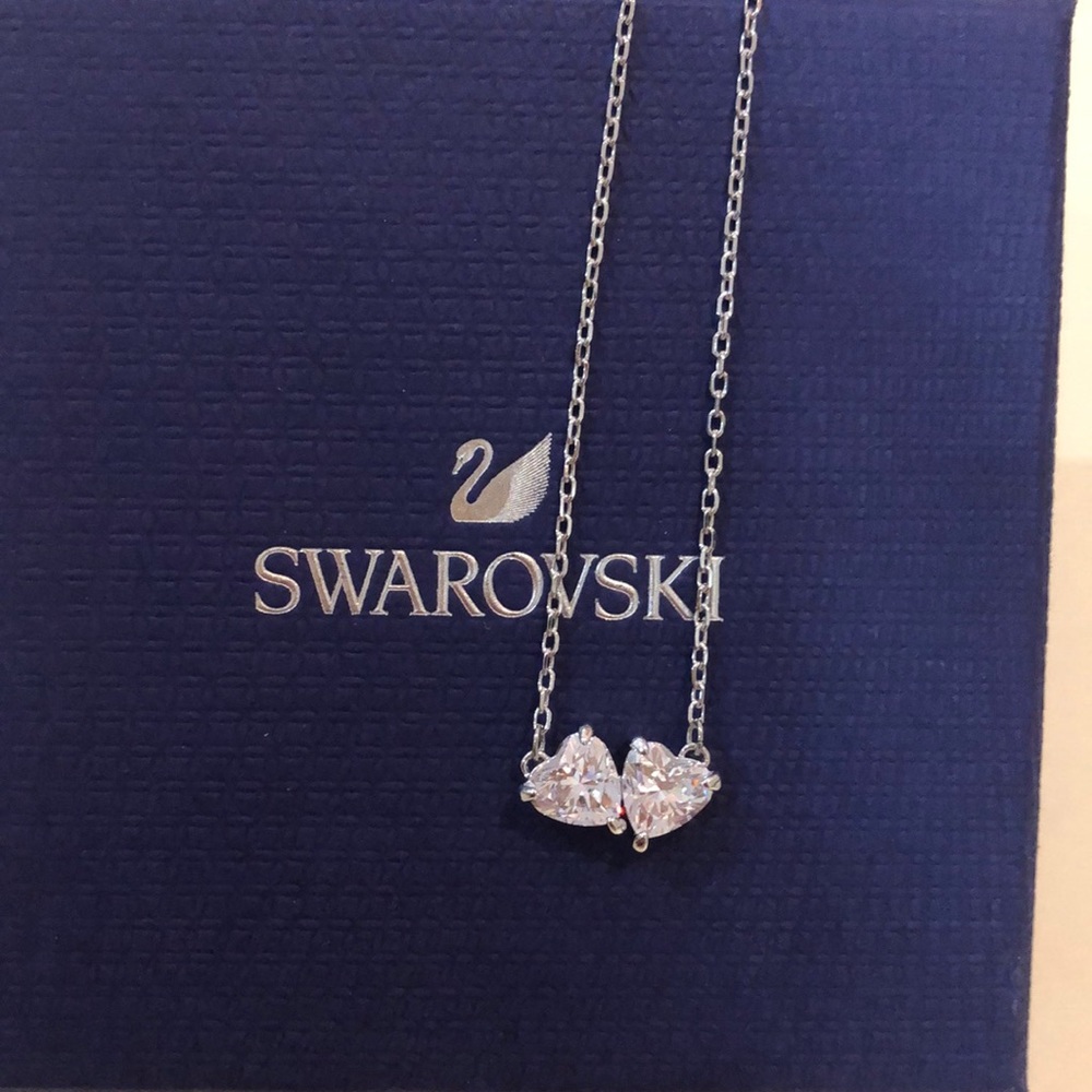 Swarovski heart necklace